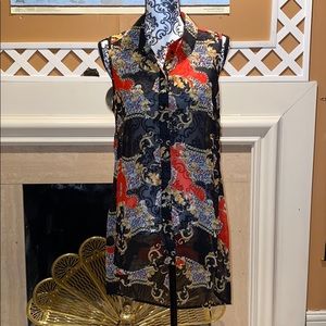 Black Versace like top